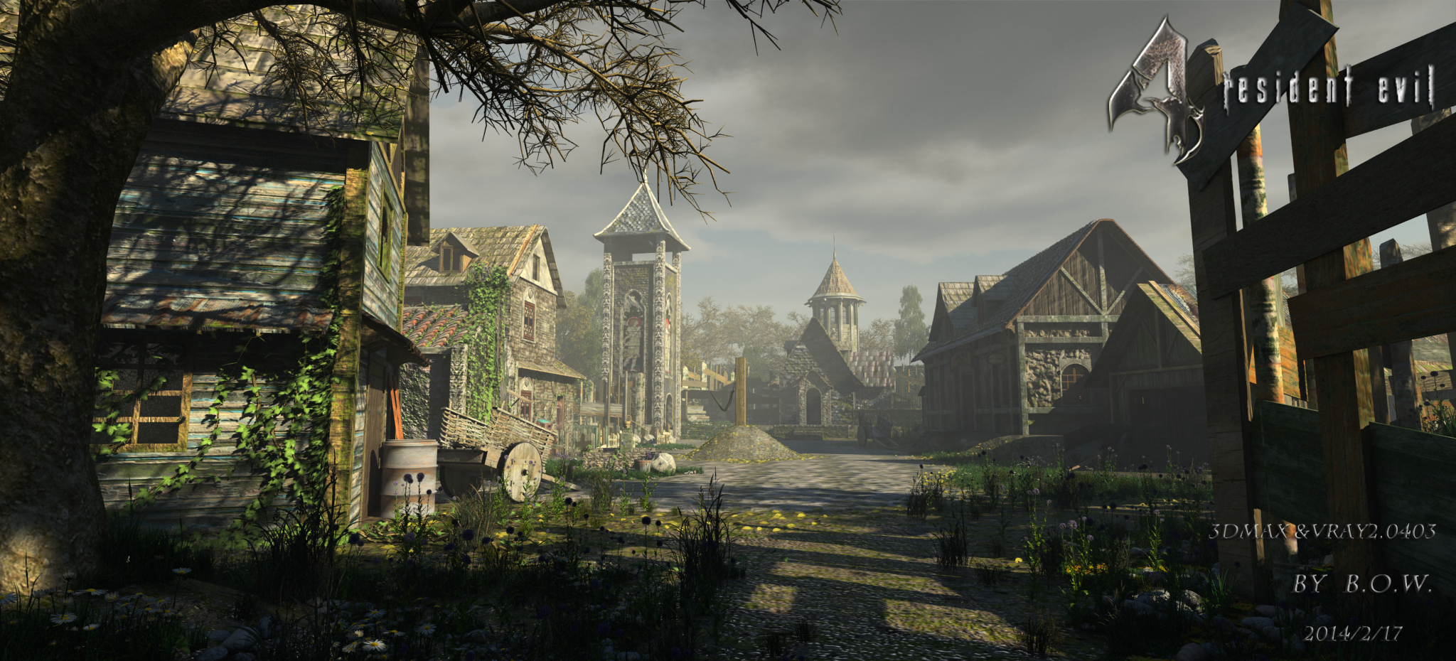 Resident Evil4 Remake Village[3] by Bowu on DeviantArt