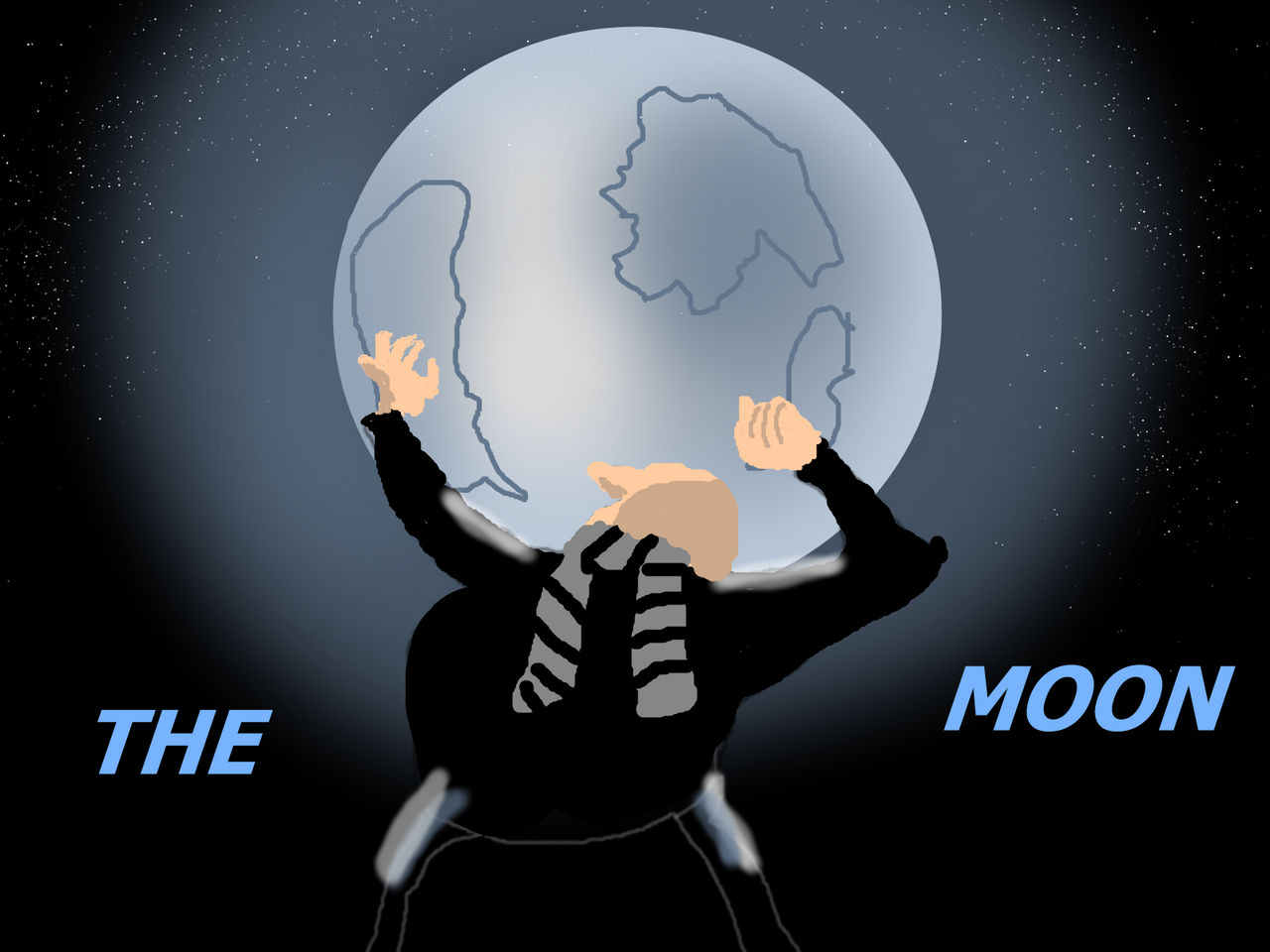 Gru Stole The Moon By Jedija13 On Deviantart Gru Stole The Moon By Jedija13 On Deviantart