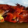 Red XIII and Seto