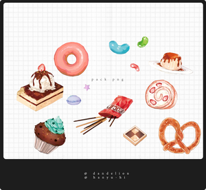 Pack Sweets 13 Png