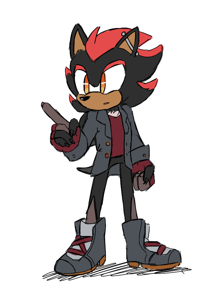 Sonic and Shadow jackets — Weasyl