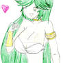 Palutena: The Godess in Swimwear