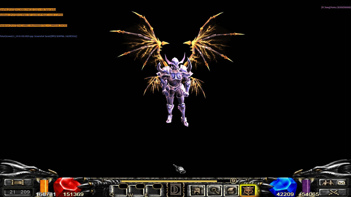 Set Stormwing - bk - mu online by muplatas2 on DeviantArt