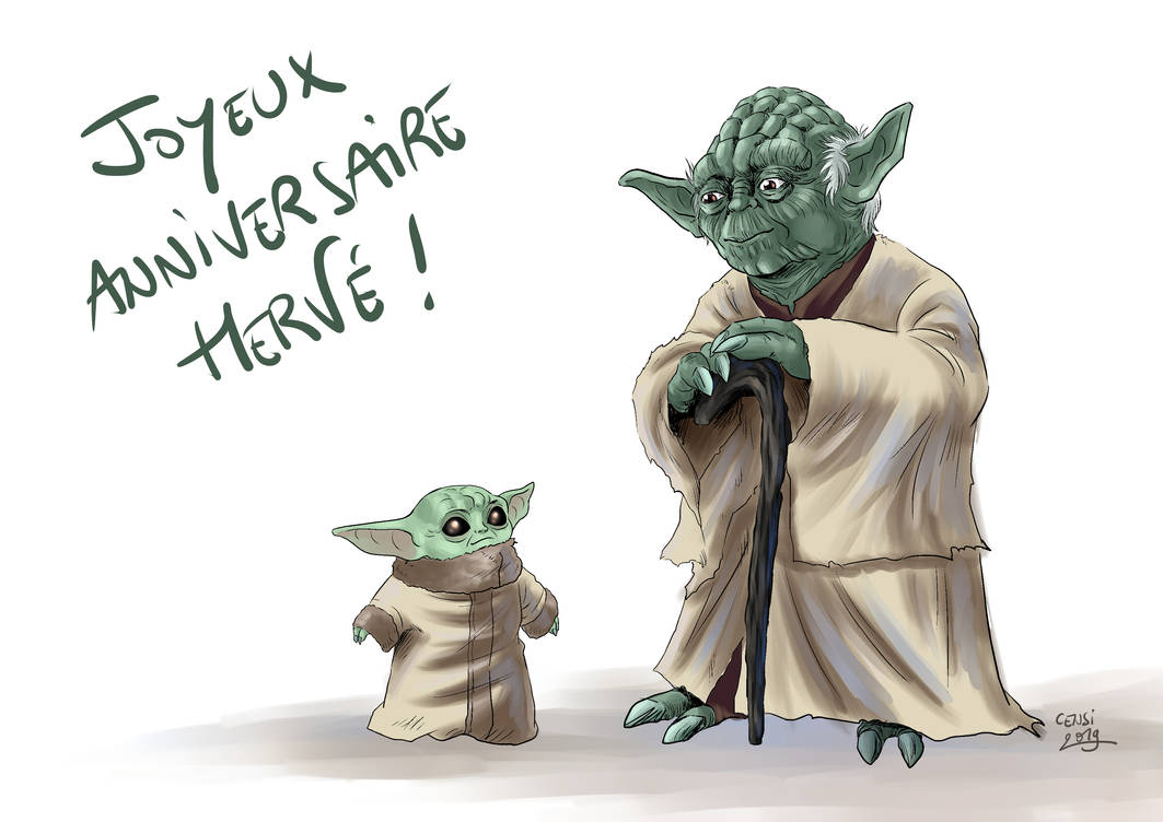 Birthday Card Yoda And Baby Yoda By Censi On Deviantart Birthday Card Yoda And Baby Yoda By Censi On Deviantart