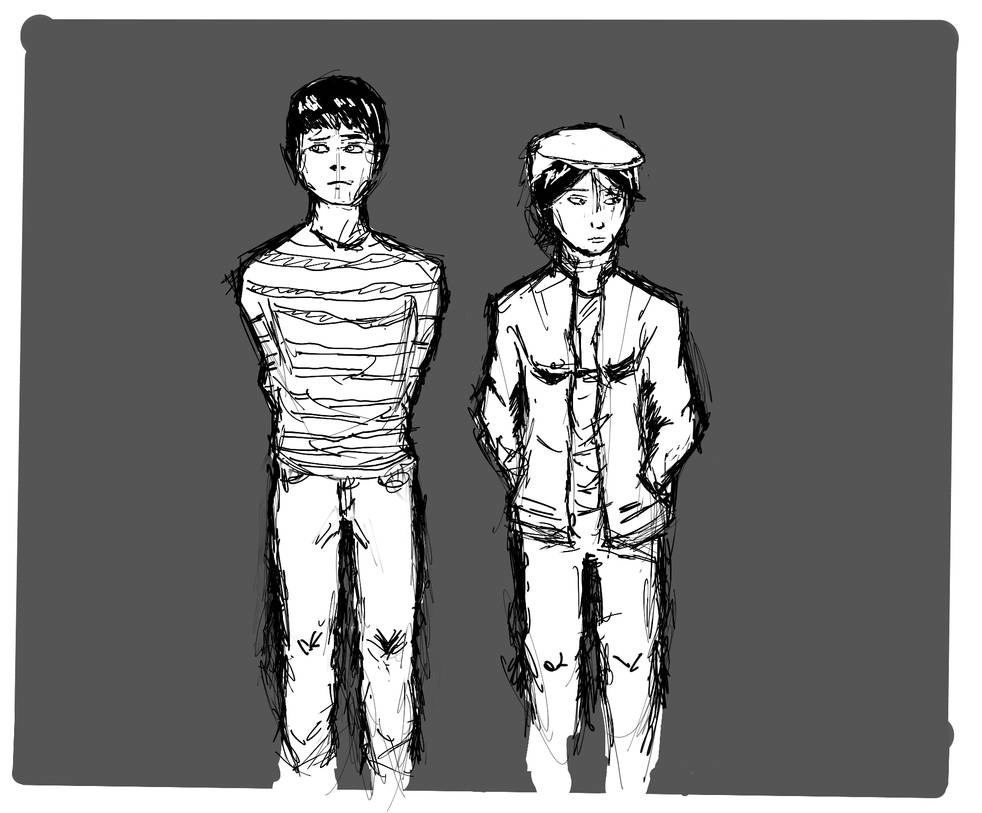 Awkward Distance by Yakude on DeviantArt