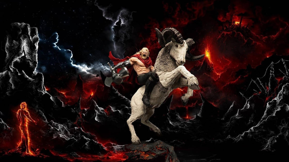 Thor in Hel by Bodwulf on DeviantArt