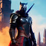 Black Panther in Witcher armor