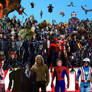 Marvel univers with T.V. heroes added