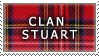 Stuart Clan stamp