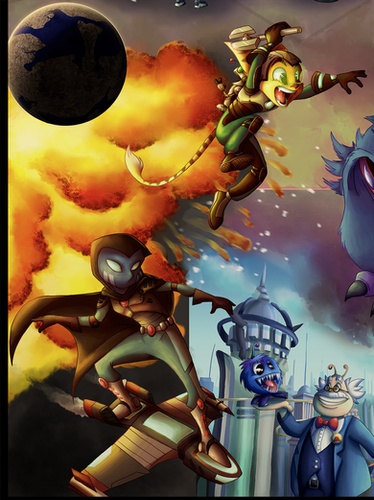 Ratchet and Clank 2 Going Commando Fan Art by CopernicusLQwark on DeviantArt