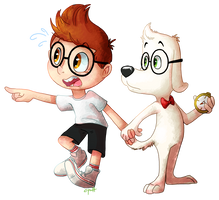 Sherman and Mr. Peabody