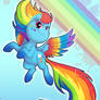 Rainbow Powered Dash