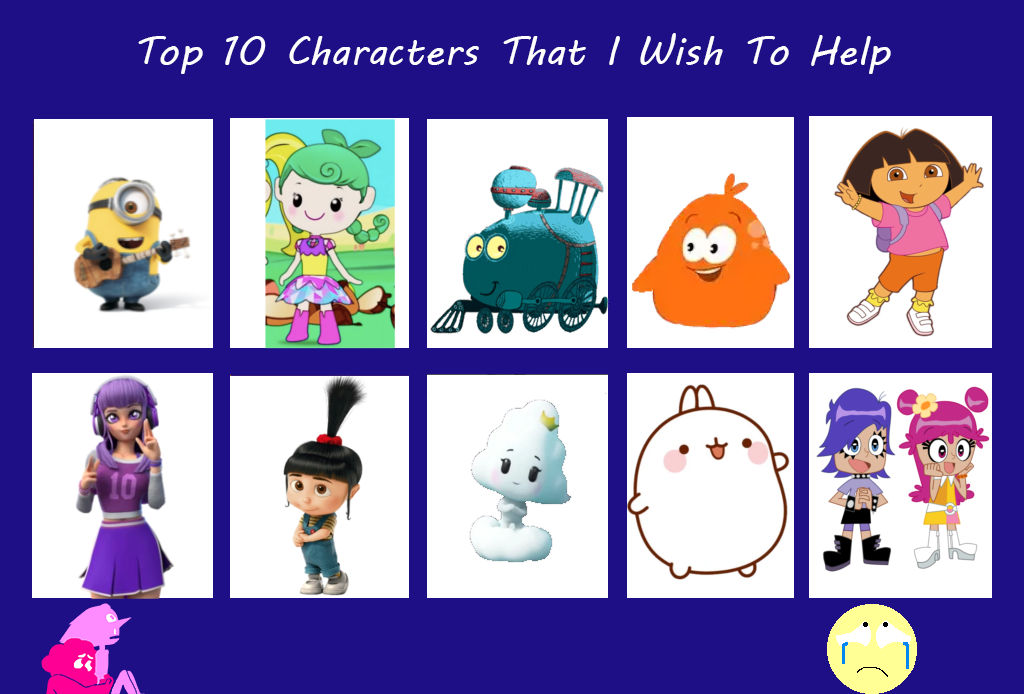 My Top 10 Characters That I Wish For Help By Pucca89 On Deviantart My Top 10 Characters That I Wish For Help By Pucca89 On Deviantart
