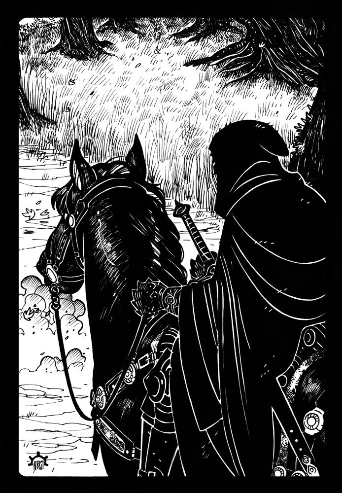 LOTR - Three is Company (Black Rider) by NicolasRGiacondino on DeviantArt
