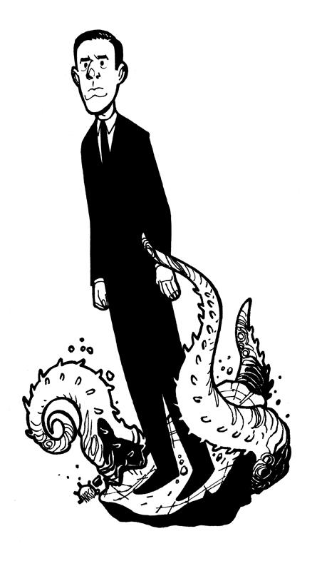 H.P. Lovecraft by NicolasRGiacondino on DeviantArt