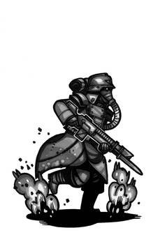 Mini40K - Death Korps of Krieg