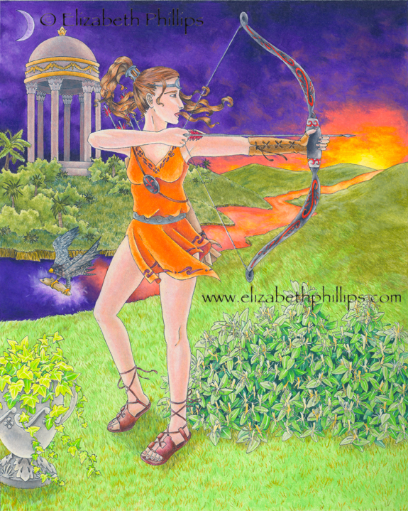 The Sacred Grove of Artemis by ElizabethPhillips