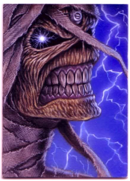 Aceo Iron Maiden Card 2