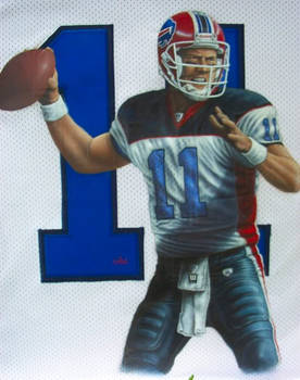 Drew Bledsoe Bills Jersey 2...