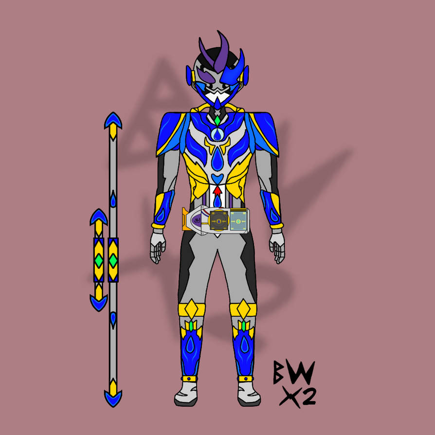 (OC) Kamen Rider Novel Water Of Life Form by BlackWX2 on DeviantArt