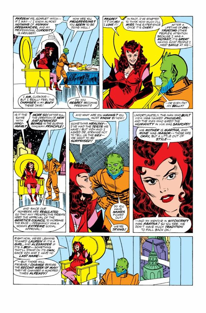 Read online The Vision and the Scarlet Witch (1985) comic - Issue #10