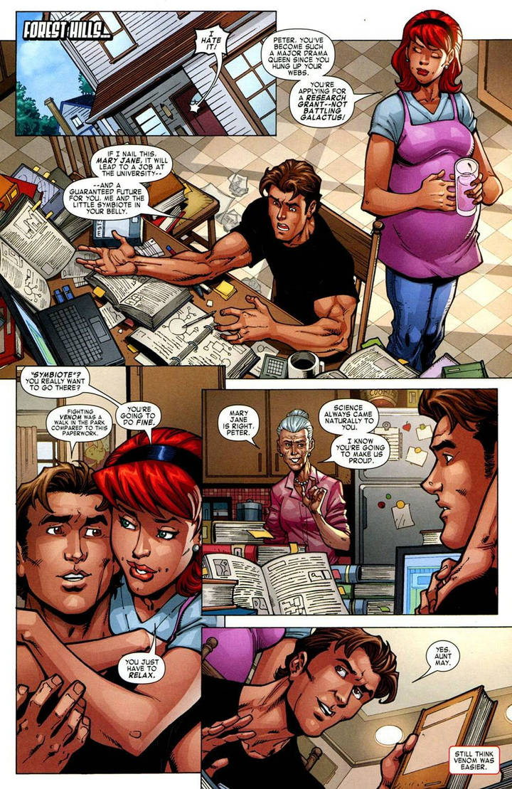 Mary Jane Watson Pregnant 5 By Ghggjghf On Deviantart