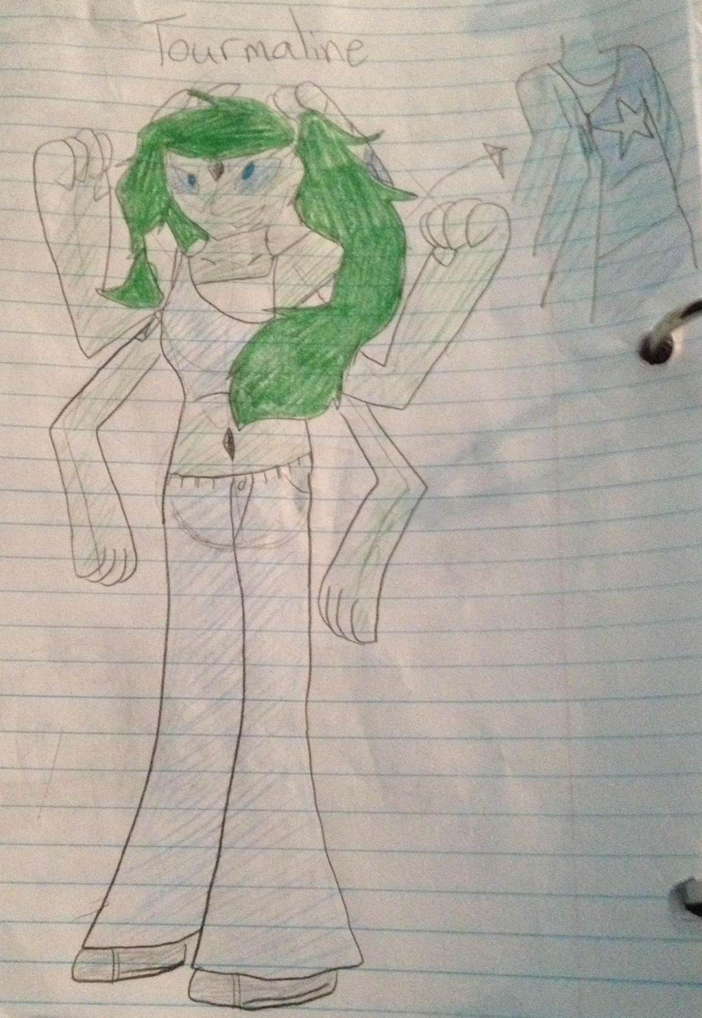 Steven Universe Gem Fusion OC-Tourmaline