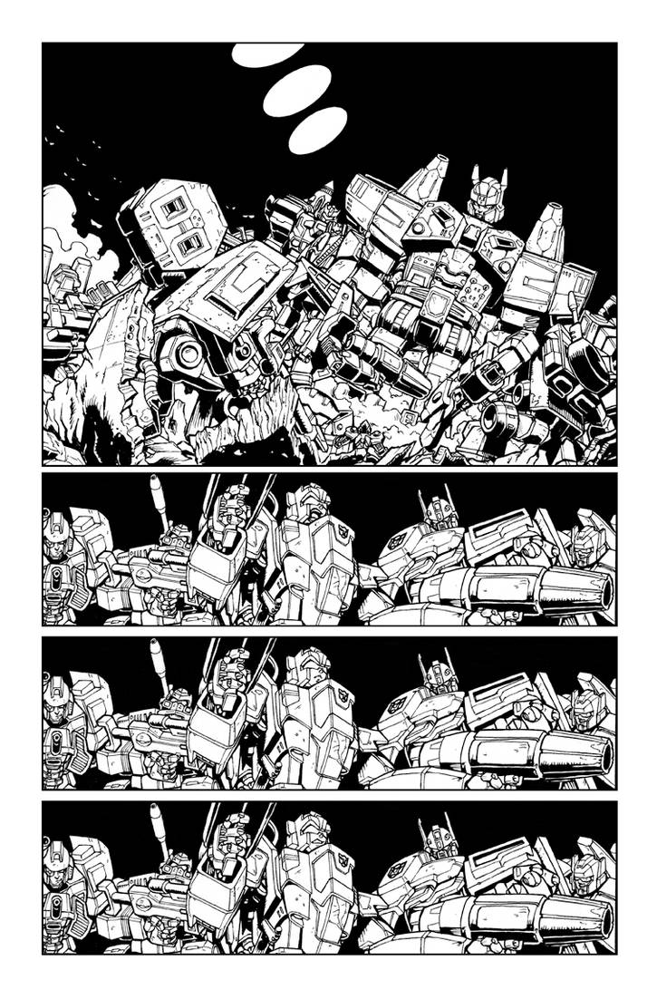 Transformer Deviantart Inks Transformers: LsotW Inks Pg 5 by glovestudios on DeviantArt