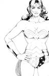 Wonder Woman Lines and Curves