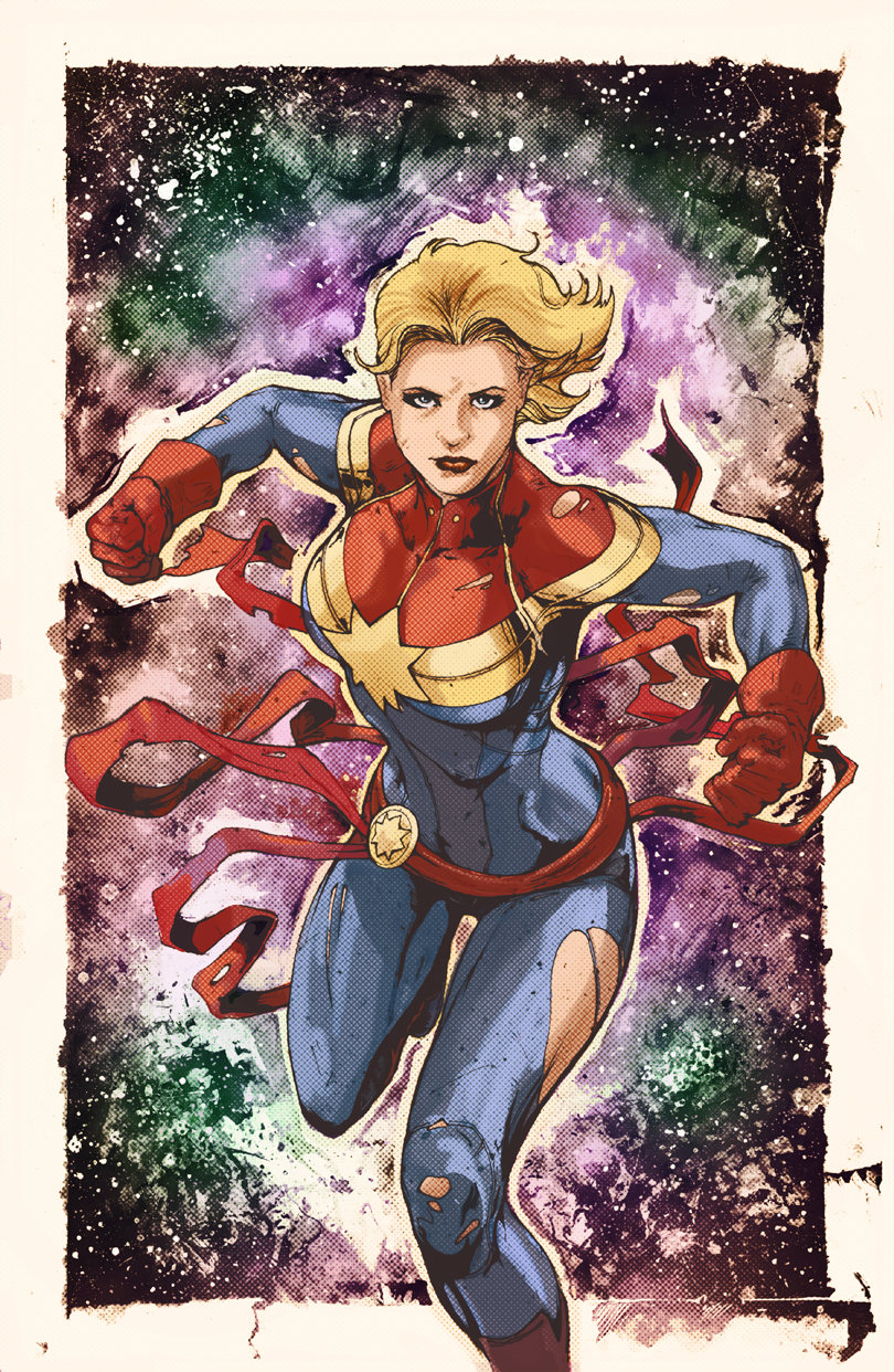 Captain Marvel by glovestudios on DeviantArt