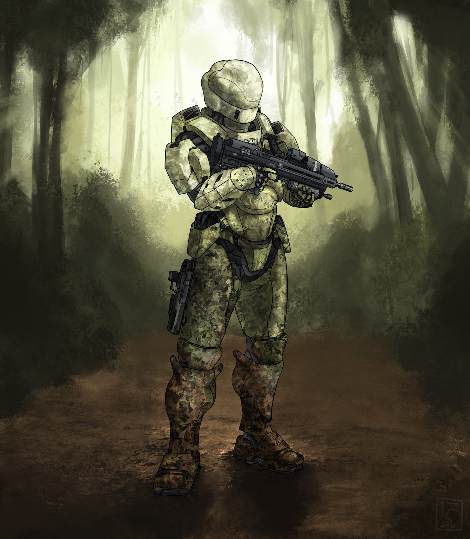 Commission: S-G217 Camouflaged