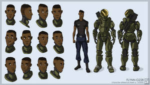 Flynn-G228 reference sheet by The-Chronothaur Flynn-G228 reference sheet by The-Chronothaur