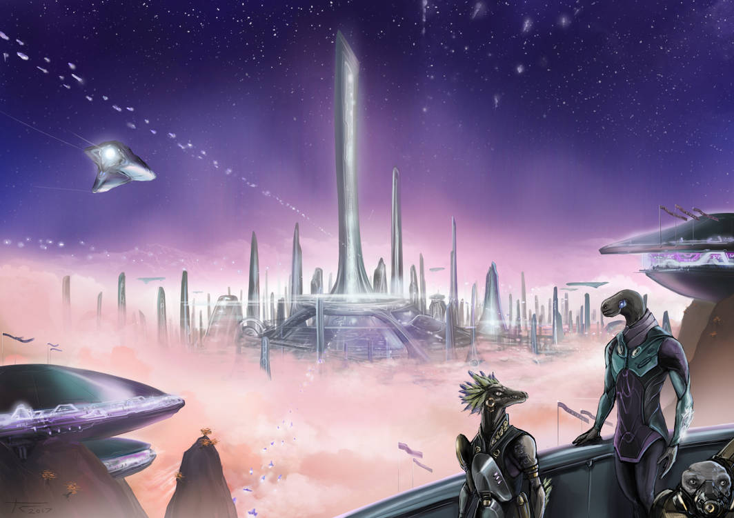 The Spires of Terpen by The-Chronothaur