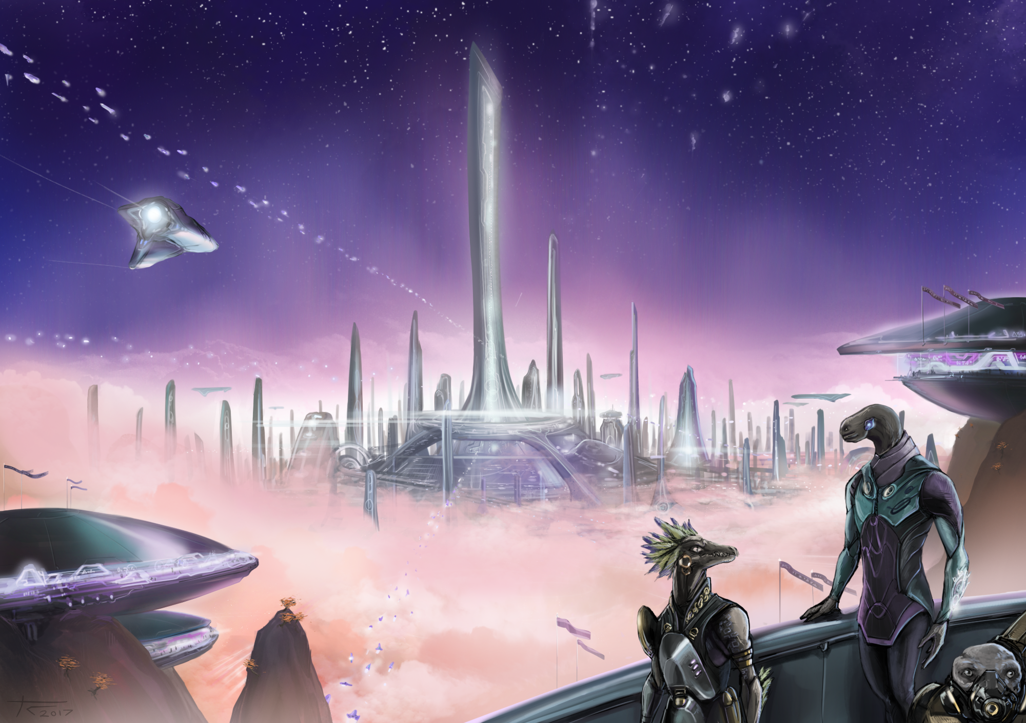 The Spires of Terpen by The-Chronothaur