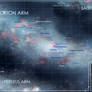 Orion Arm Star Map (Halo)