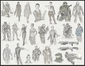 UNSC sketchdump 7