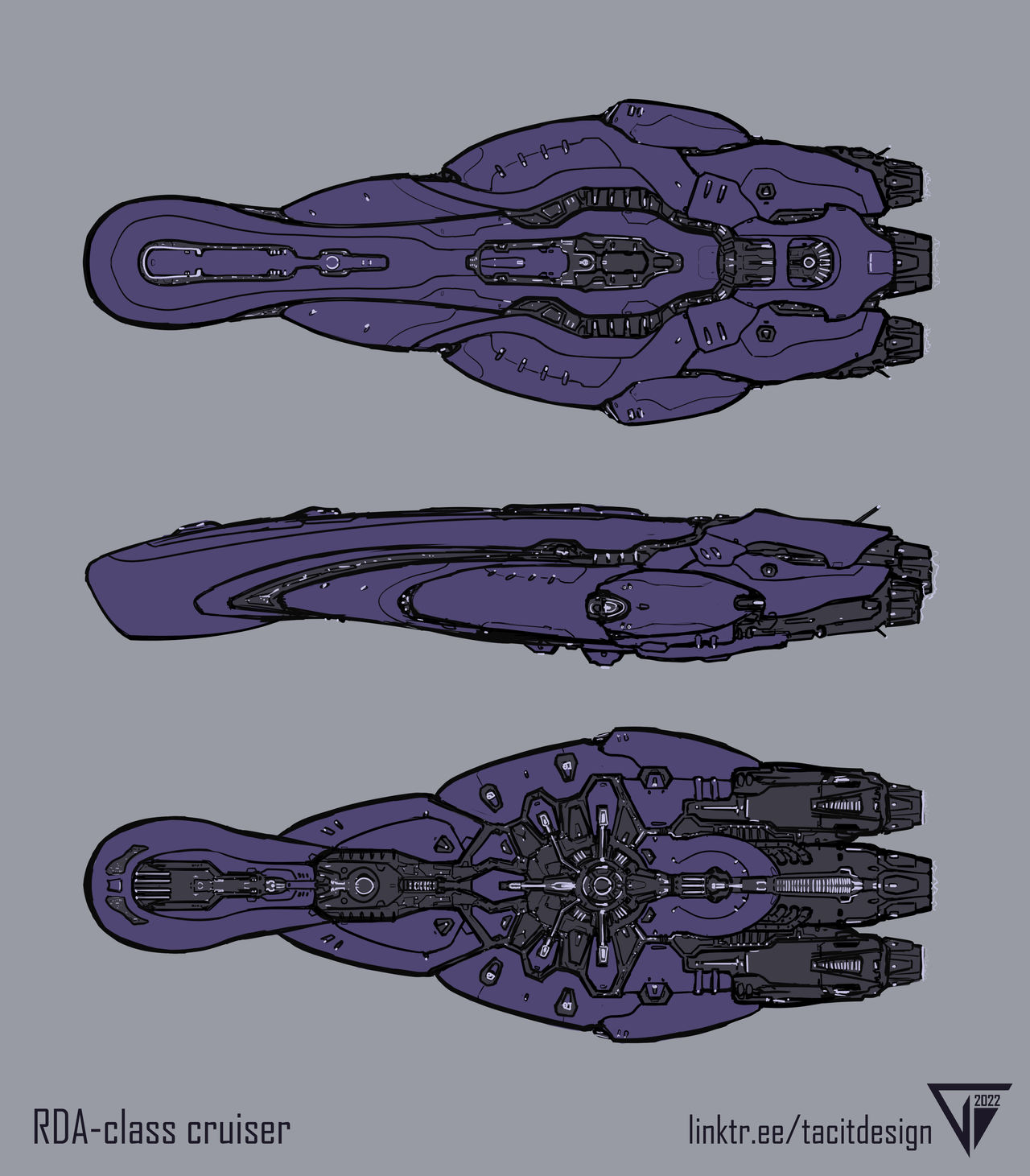 RDA-class cruiser by The-Chronothaur on DeviantArt