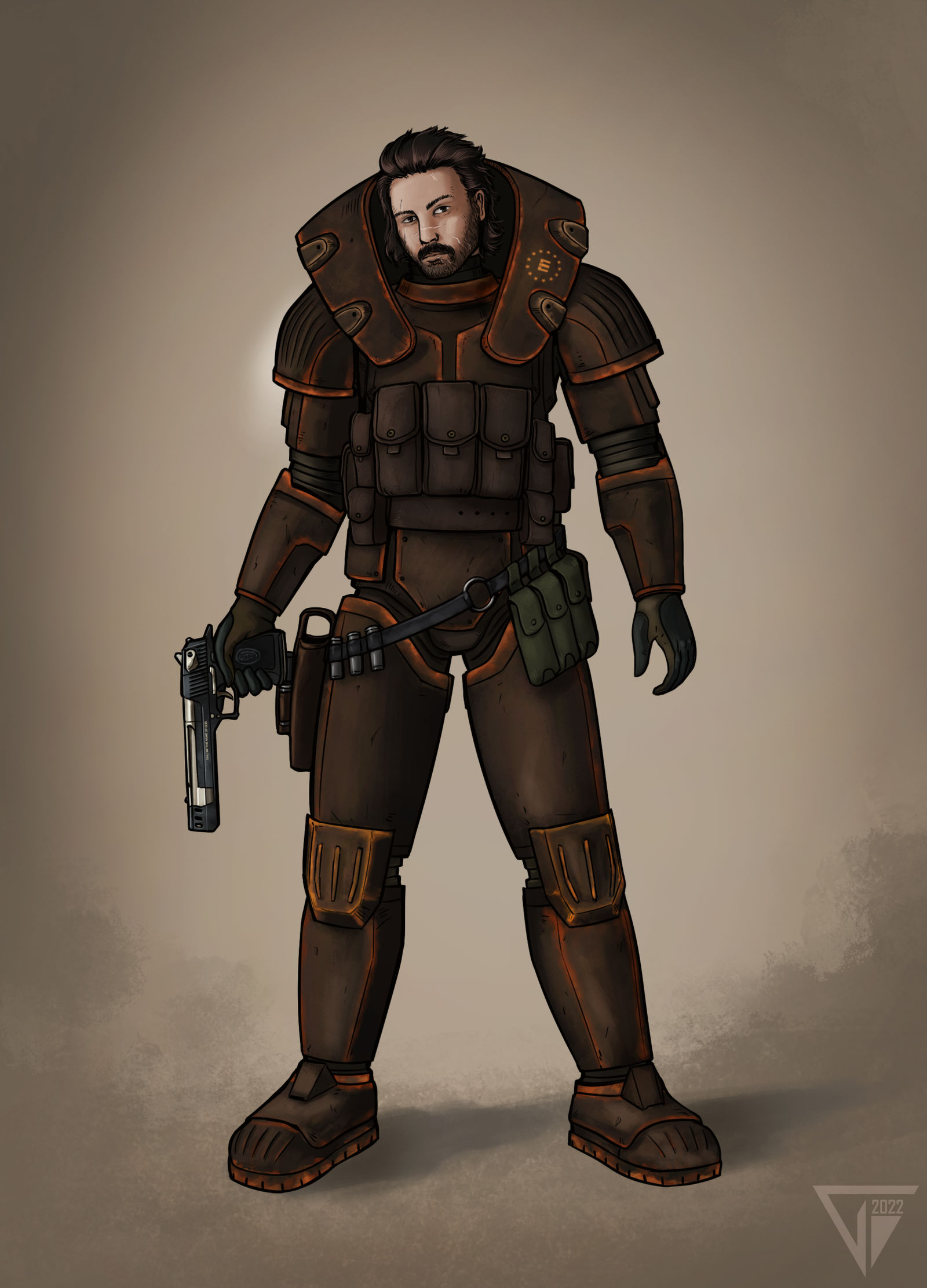 Enclave Soldier (Commission) by The-Chronothaur on DeviantArt