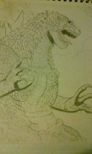 Godzilla by ProgressArtistX on DeviantArt