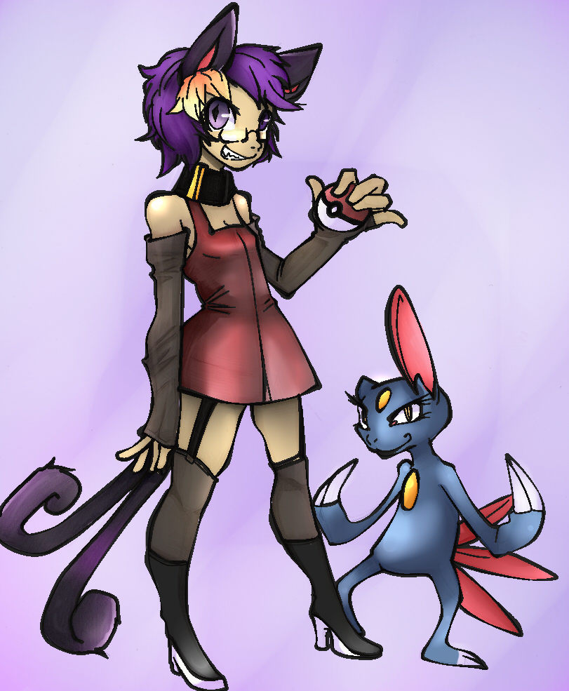 Bachiko And Sneasel in Color