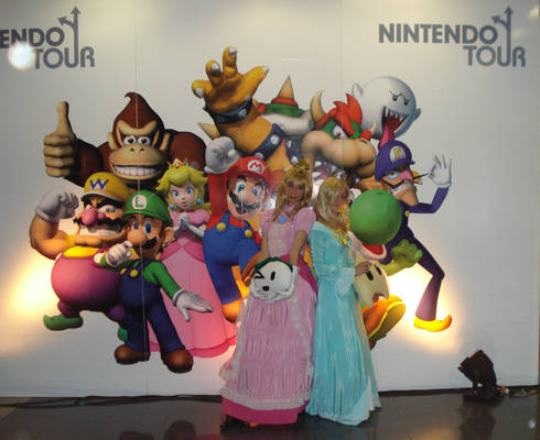 Princess Peach and Rosalina