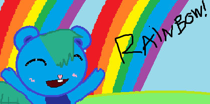 Double Rainbow - Gordon(HTF) by Abid116 on DeviantArt