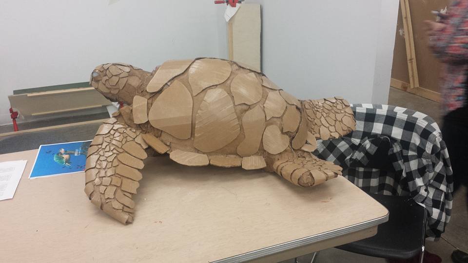 Turtle Shell Layout Carboard Cardboard Sea Turtle by impressedDistress on DeviantArt