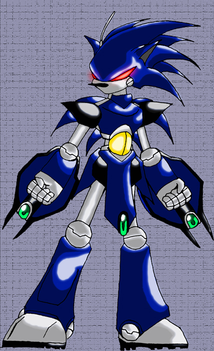 Neo metal sonic card by MechatheTecha on DeviantArt