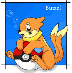 Buizel for Marquis2007 by Kitsune-wolf