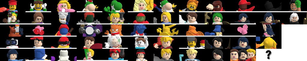 SSB4 Roster by CaptainReboliousMang on DeviantArt