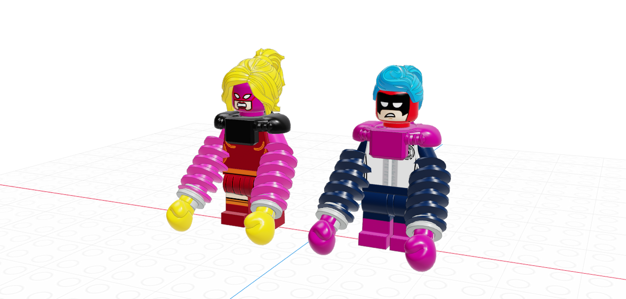 Spring Man and Ribbon Girl (ARMS) by CaptainReboliousMang on DeviantArt