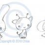 Chibi Animal Group Sketch