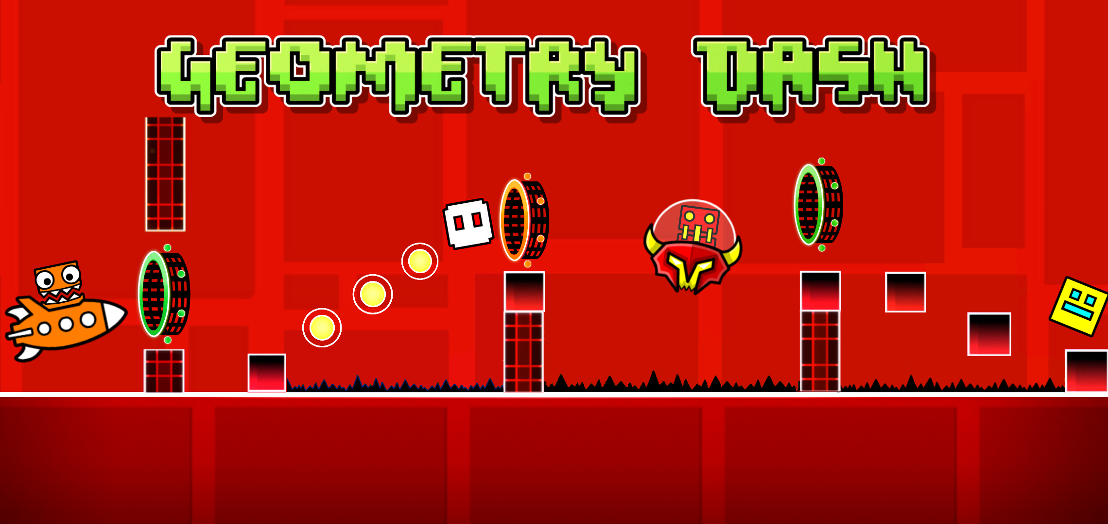 Geometry Dash Fanmade Picture 2 by YellowStarArt on DeviantArt