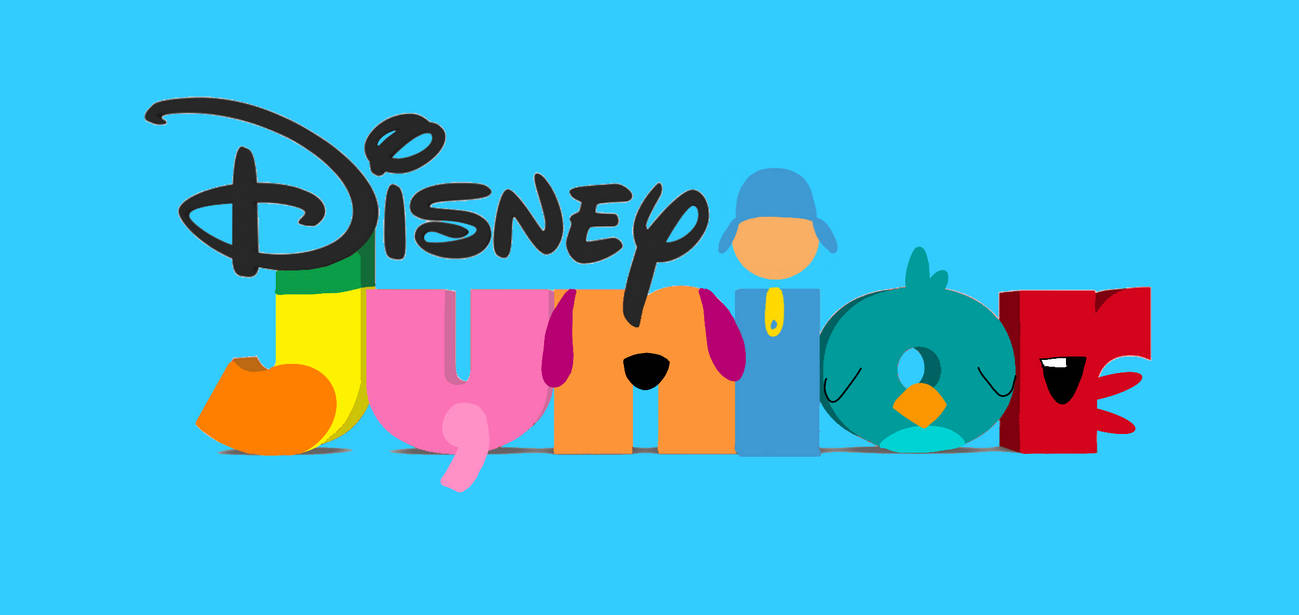 Disney Junior Logo Variant: Pocoyo by YellowStarArt on DeviantArt
